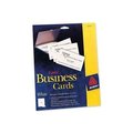 Avery Avery® Business Card, 2" x 3-1/2", White, 250 Cards/Pack 5371